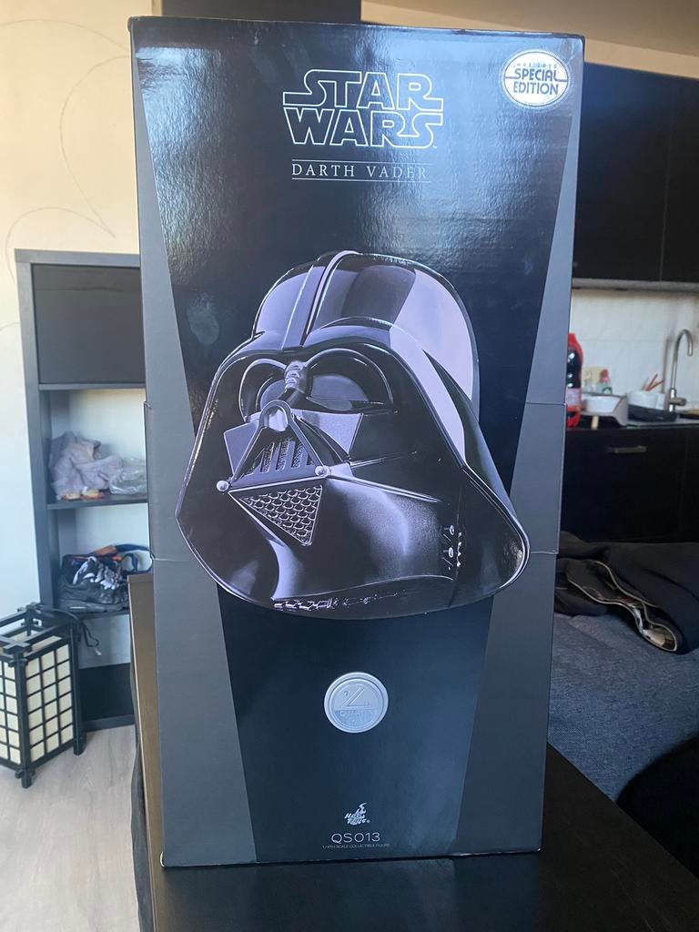 Hot Toys 1/4 scale Darth Vader, Collections, Jouets miniatures, Comme neuf, Enlèvement