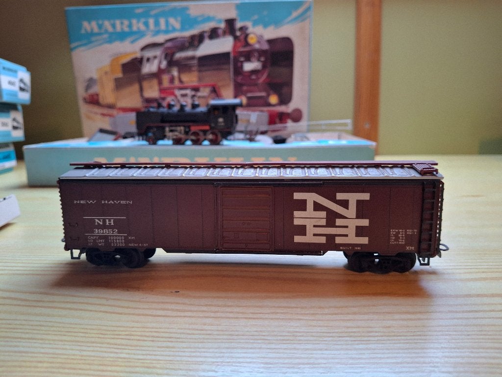 Märklin 4573 — Wagon américain en étain « New Haven », Analogique, Courant alternatif, Wagon, Enlèvement