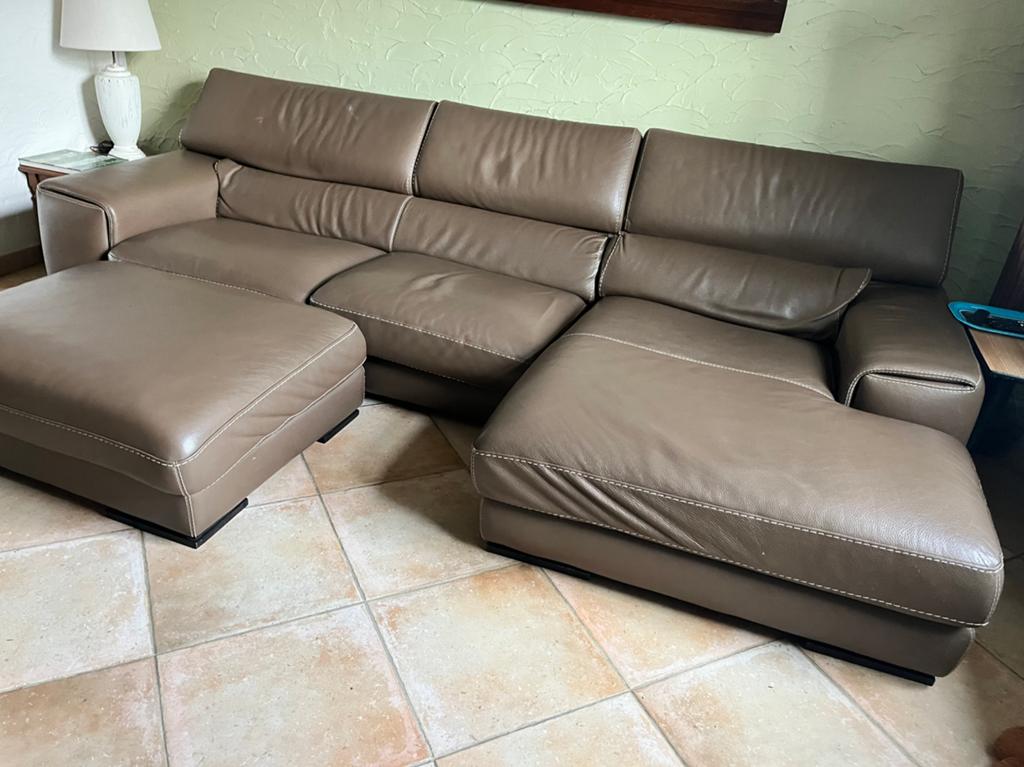 Leren fauteuil in zeer goede staat., Ophalen, Zo goed als nieuw