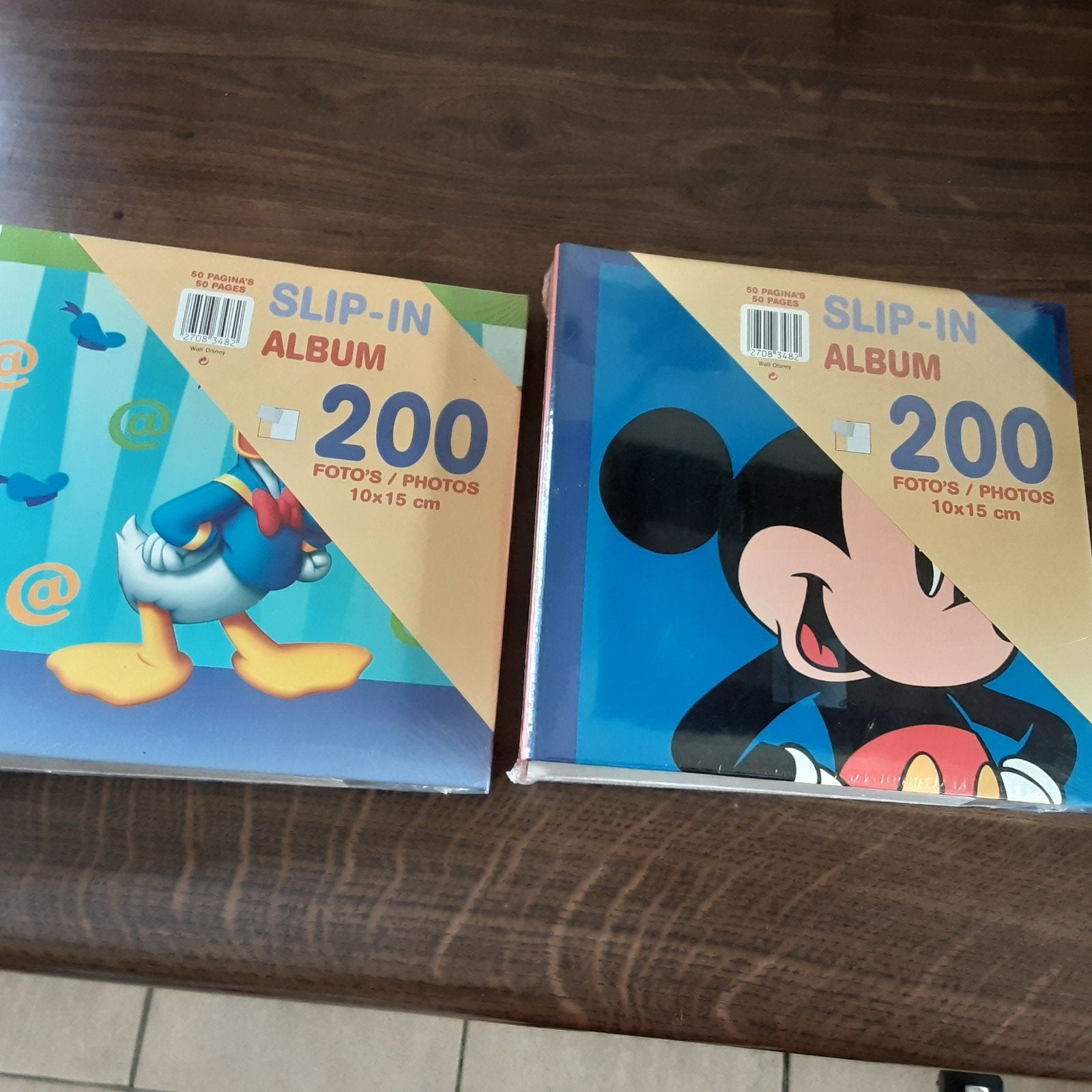 2 nieuwe foto albums van Disney
Nog in verpakking
Foto ’s 10, Audio, Tv en Foto, Fotoalbums en Accessoires, Ophalen of Verzenden