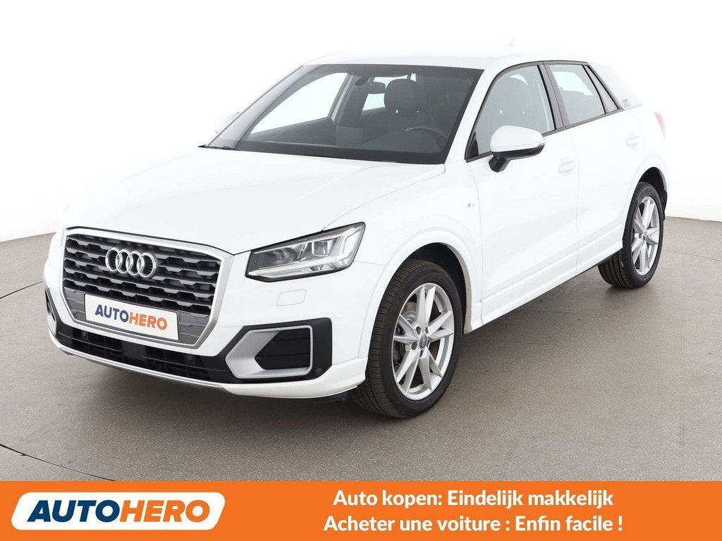 Audi Q2 1.6 TDI S line (bj 2017), Auto's, Voorwielaandrijving, 116 pk, Wit, 5 deurs