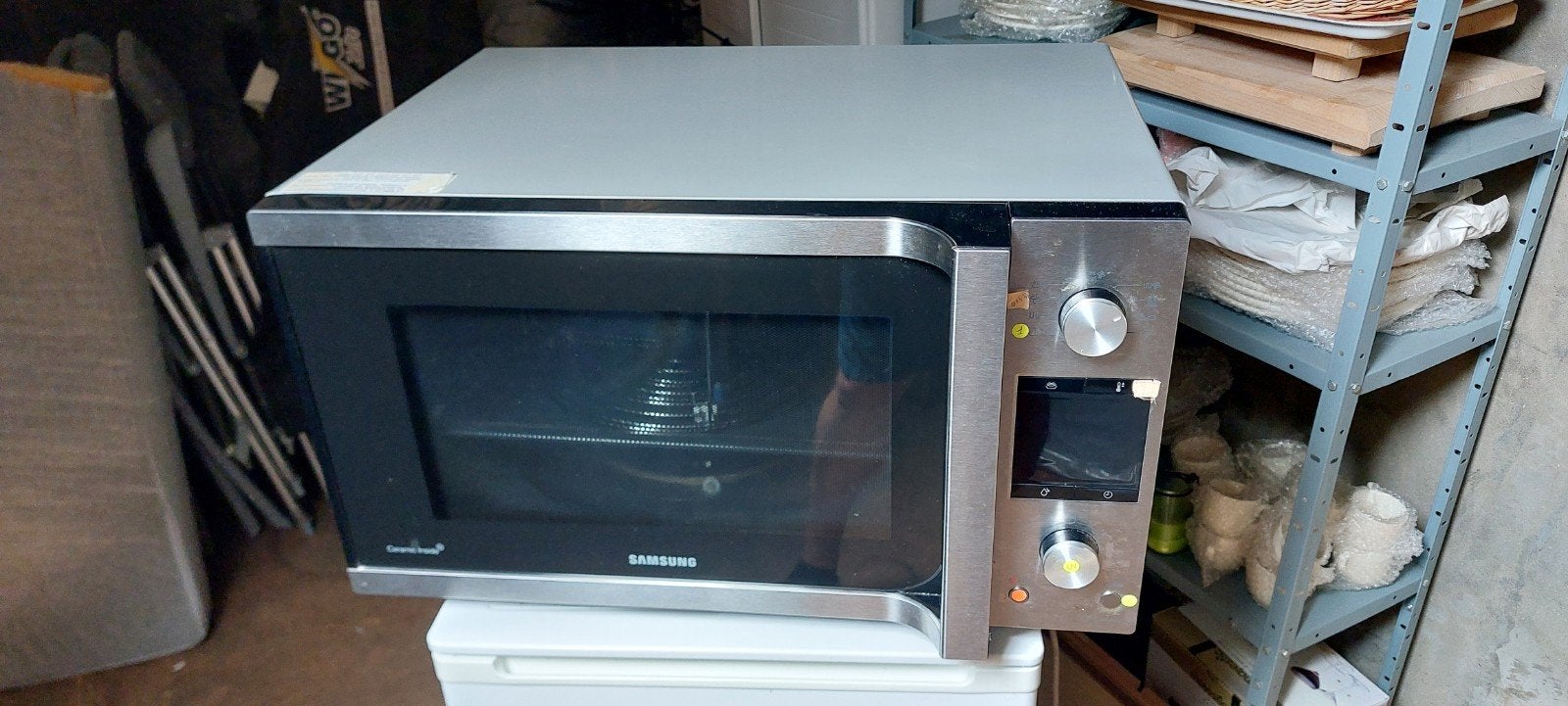 microgolfoven / oven Samsung mc455tbrcsr, Enlèvement, Four, Micro-ondes