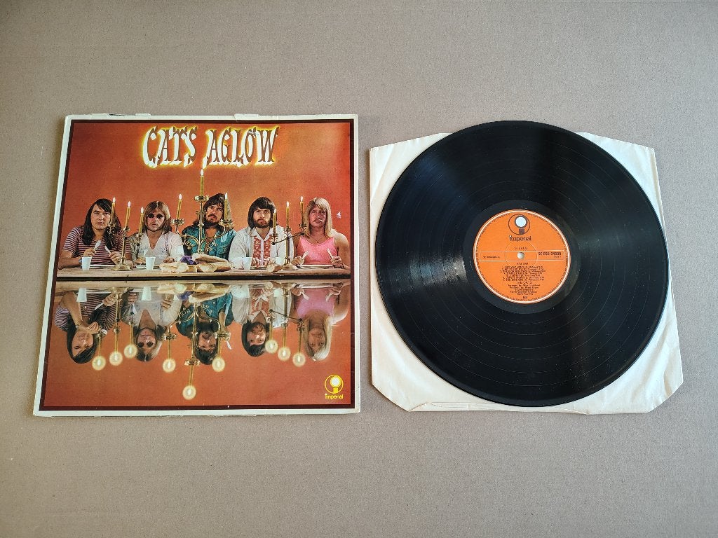 Vinyl LP: Cats - Aglow (1971), Envoi, 7 inch, LP