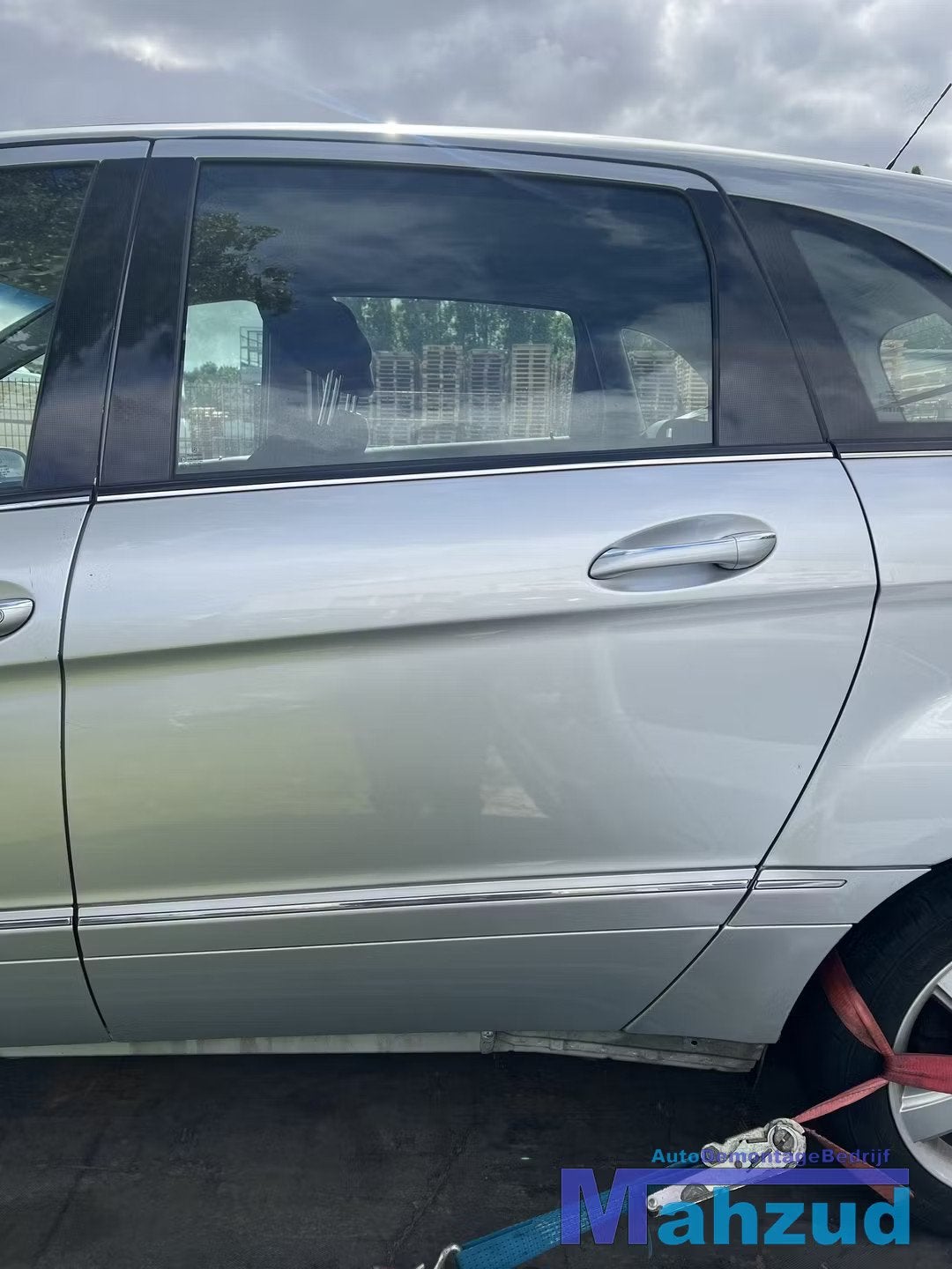 MERCEDES B KLASSE W245 ZILVER 761 links achter deur 2005-201, Gebruikt, Mercedes-Benz AG, Deur, Mercedes-Benz