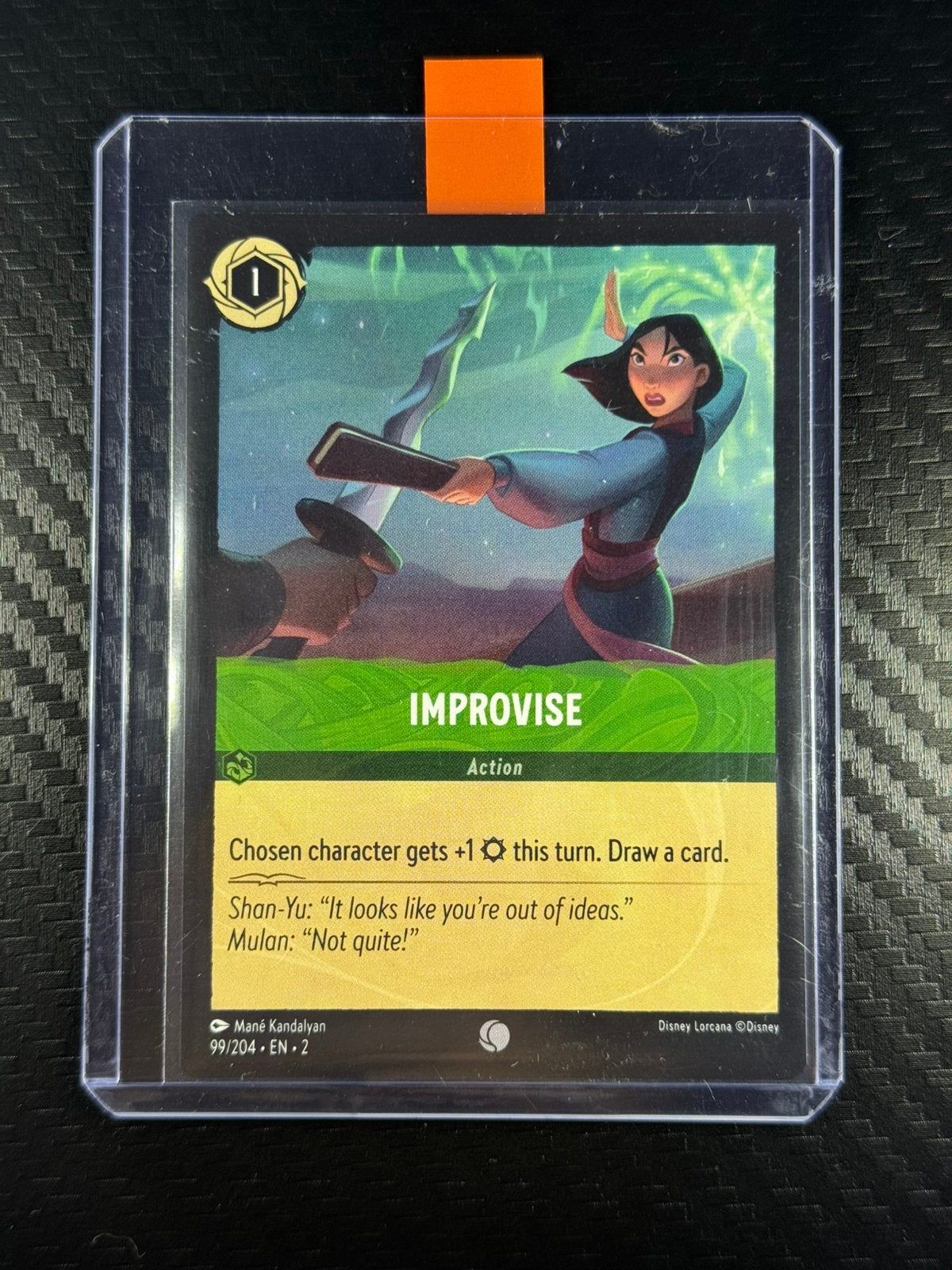 Improvisez | Mulan | Rise of the Floodborn | #99 /204, Envoi, Neuf, Cartes en vrac