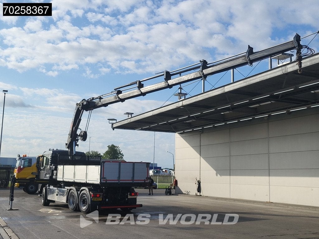 MAN TGS 26.500 6X2 Prepared NL-Truck NEW APK HIAB X-HIPRO 30, Automaat, Stof, Euro 6, Blauw