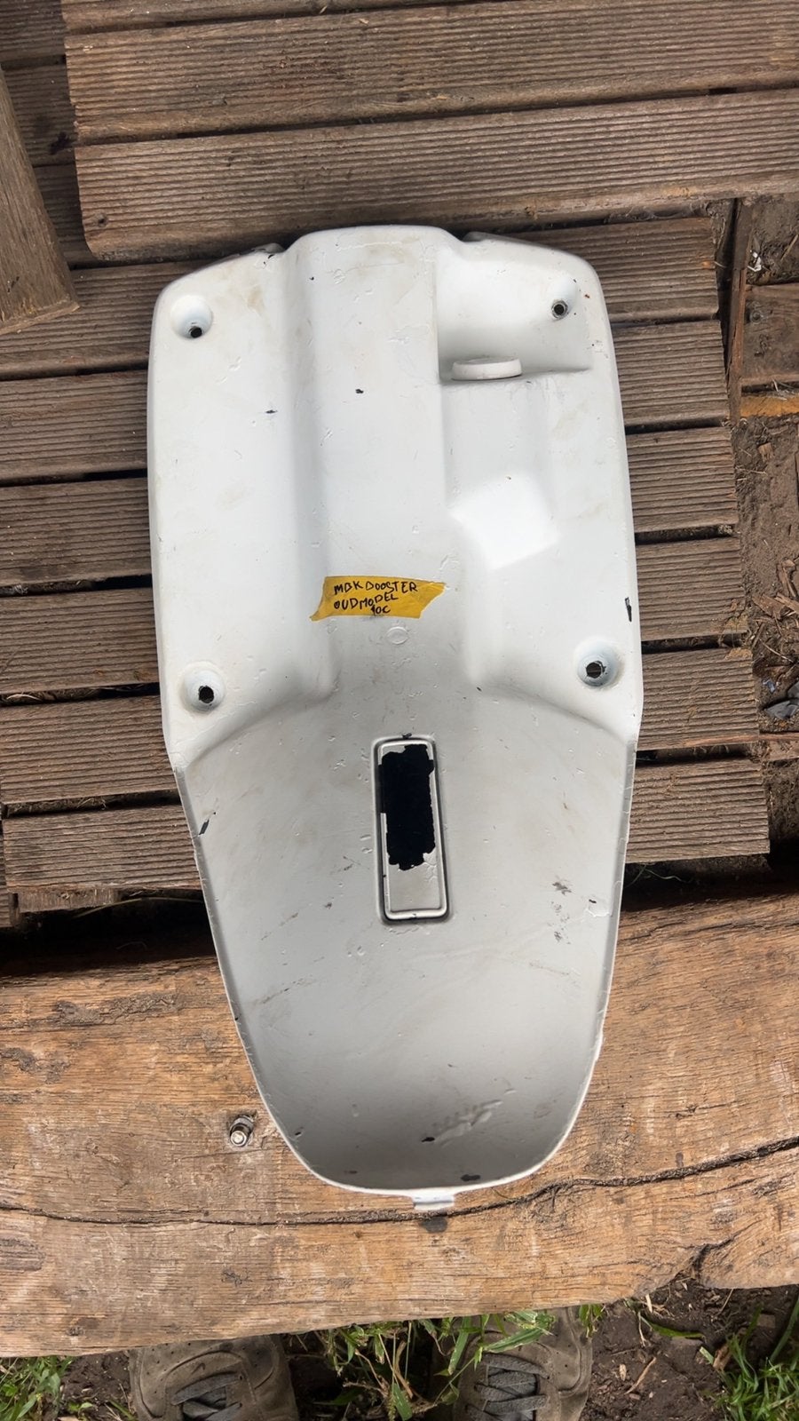 Kniekap mbk booster oud model, Motoren, Ophalen
