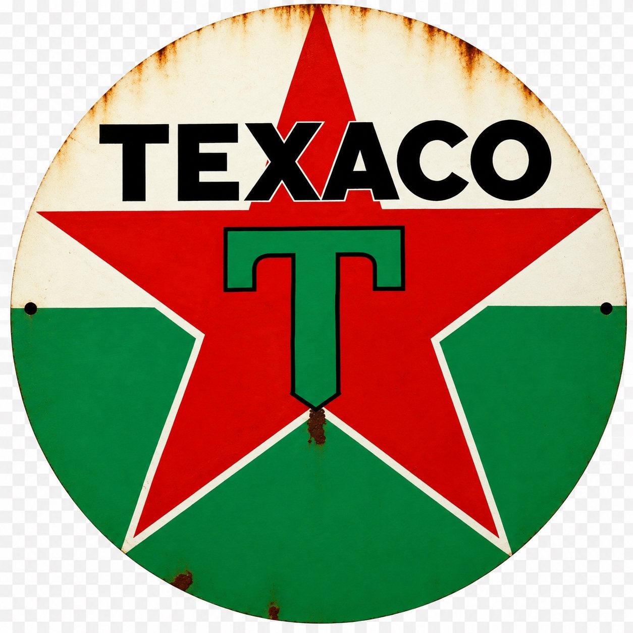 Metalen reclamebord Texaco 8 - retro vintage mancave, Verzamelen, Merken en Reclamevoorwerpen, Ophalen of Verzenden, Nieuw, Reclamebord