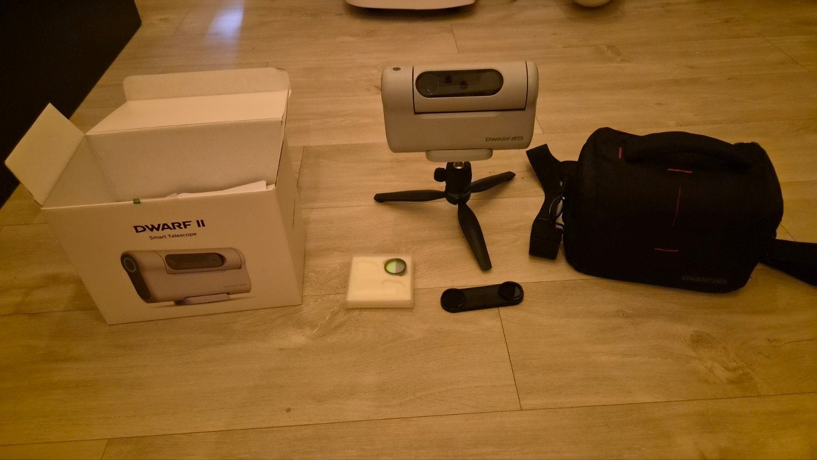 Dwarlab smart telescope Dwarf 2 deluxe edition, Audio, Tv en Foto, Optische apparatuur | Telescopen, Ophalen of Verzenden