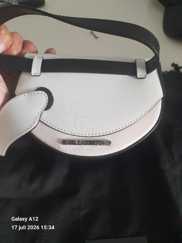 Karl lagerfeld handtas, Bijoux, Sacs & Beauté, Enlèvement, Comme neuf, Noir, Sac à main