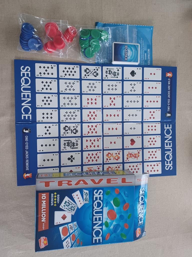 Sequence travel., Hobby en Vrije tijd, Ophalen
