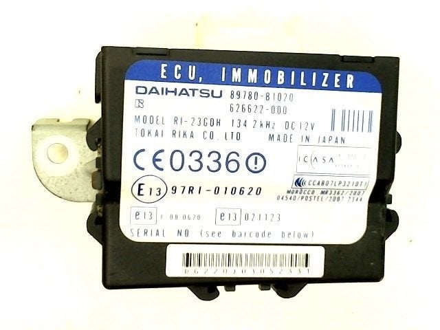 ORDINATEUR DIVERS C Subaru Justy (M3) (|89780B1020|), Utilisé, Subaru