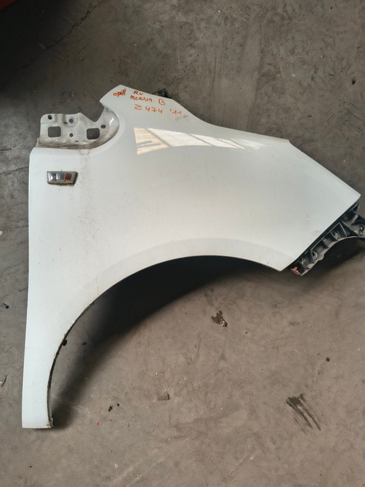 Opel Meriva B spatbord rechts, Auto-onderdelen, Gebruikt, ., Rechts, Opel