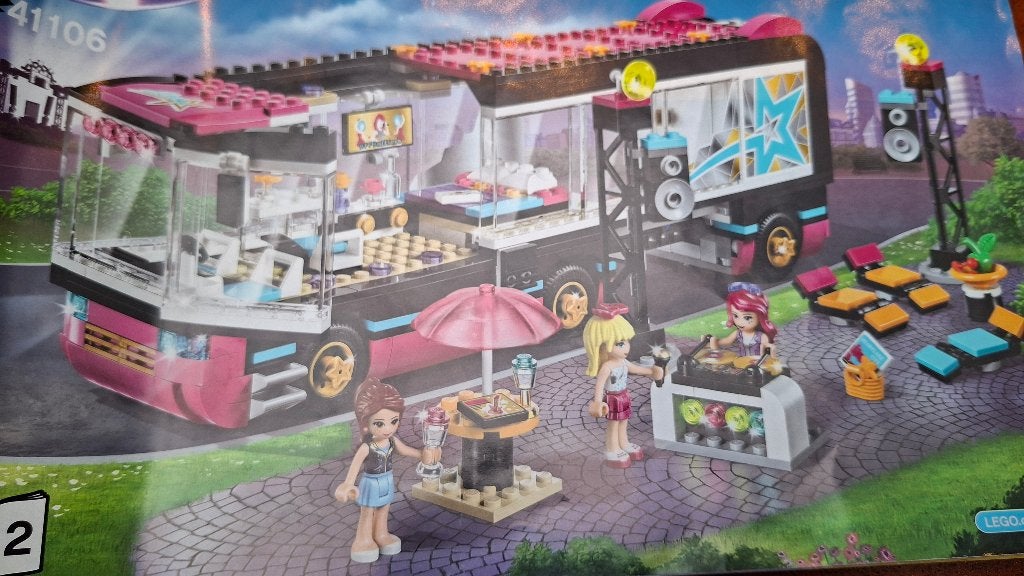 Lego - Popster Toerbus, Ophalen, Gebruikt, Lego, Friends