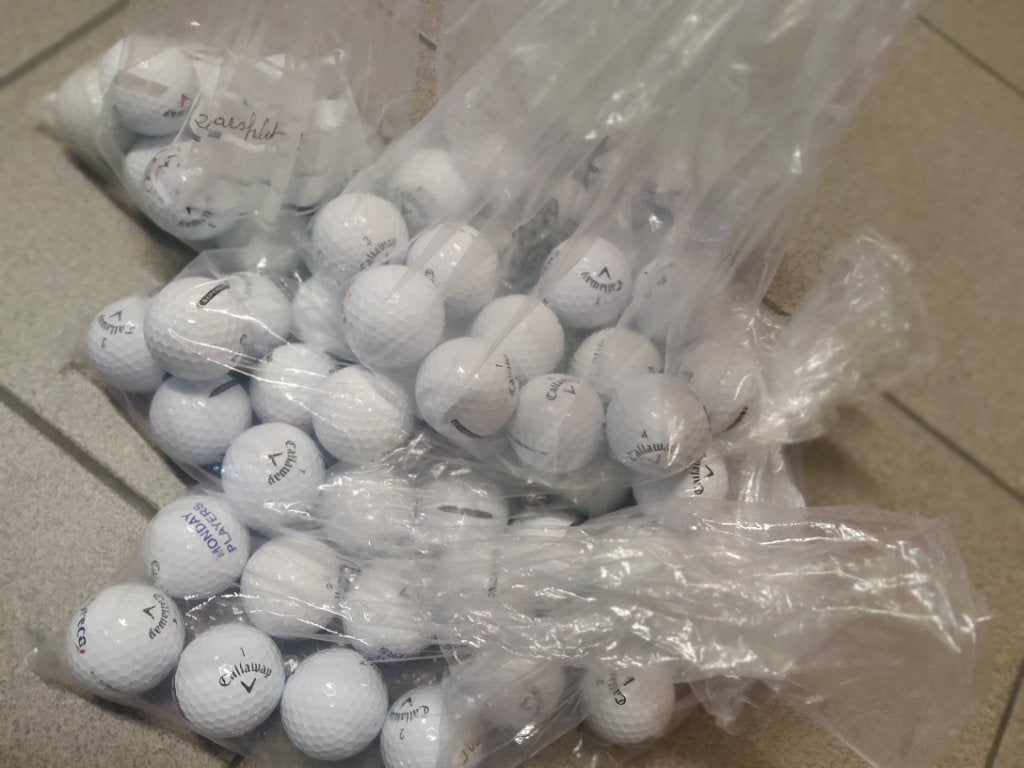 Golf, Sport en Fitness, Golf, Ophalen, Zo goed als nieuw, Bal(len), Overige merken