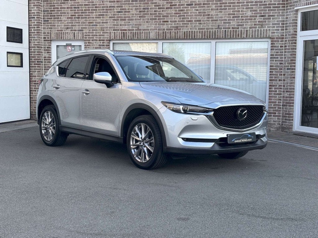Mazda CX-5 2.0 SKY-G SKYCRUISE / Open dak / 80000km, Autos, Mazda, Cuir, Argent ou Gris, Euro 6, Entreprise