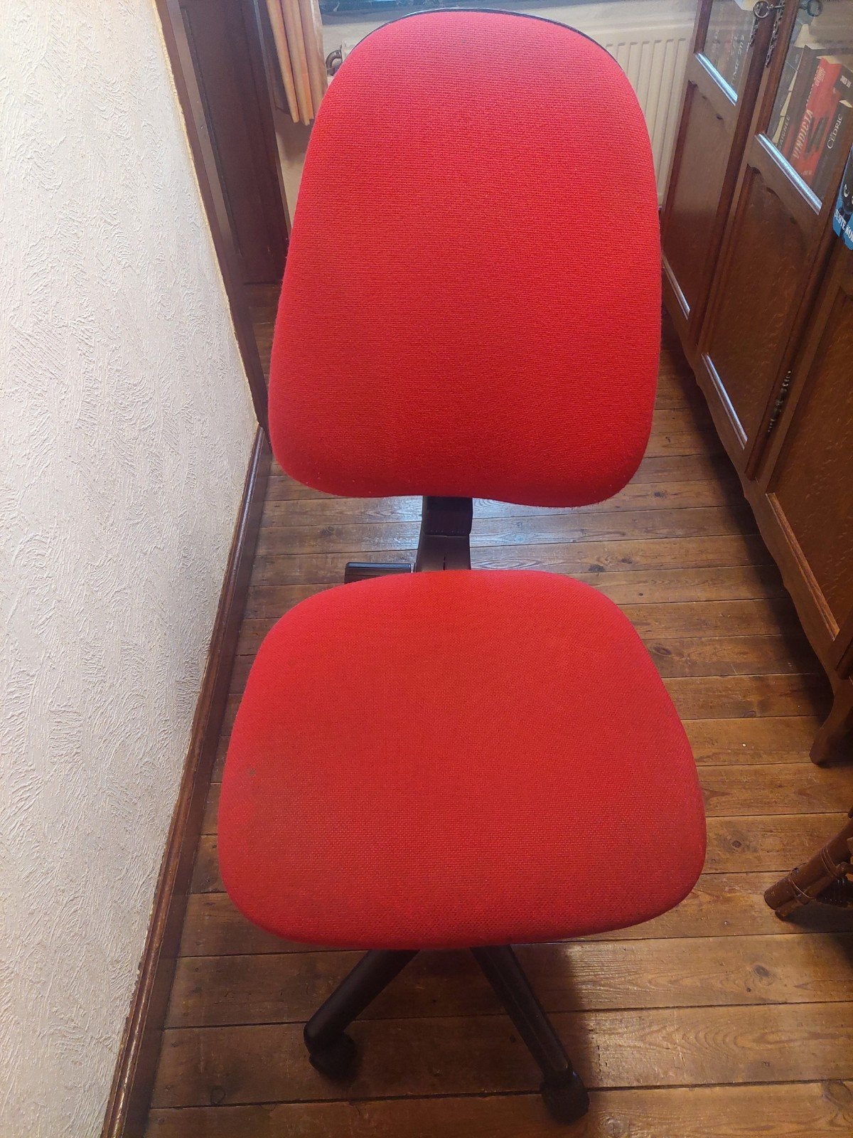 siège de bureau, Enlèvement, Utilisé, Rouge, Chaise de bureau