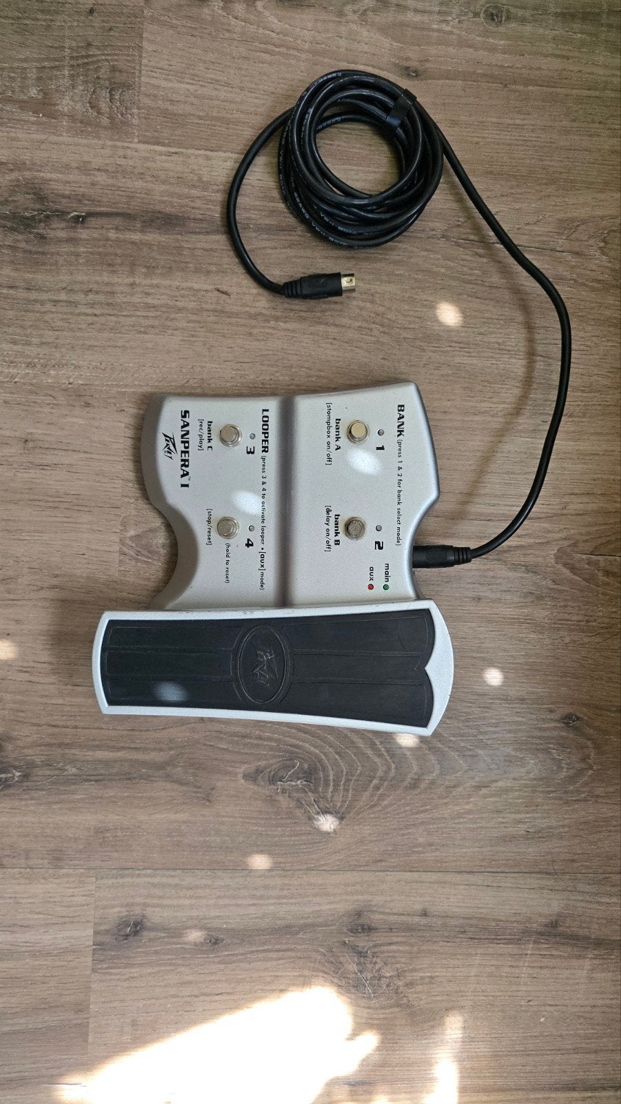 Peavey Sanpera I, Enlèvement ou Envoi