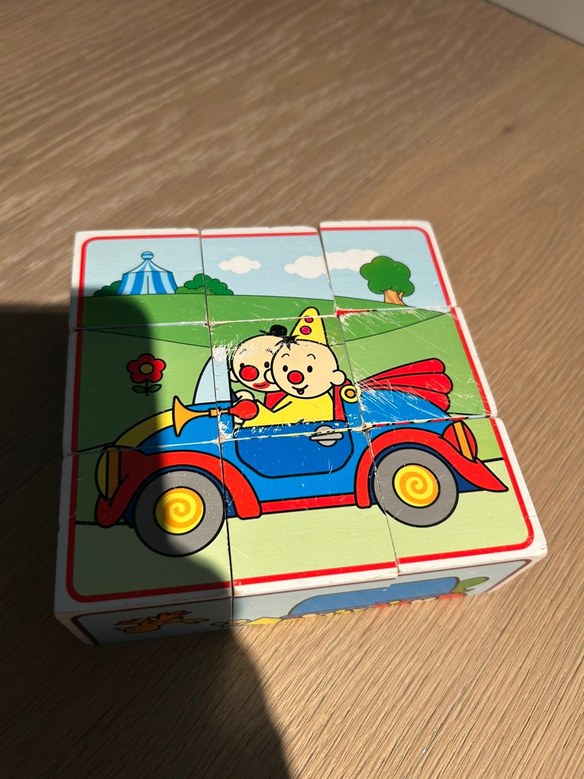 Houten puzzel Bumba, Kinderen en Baby's, Ophalen, Zo goed als nieuw