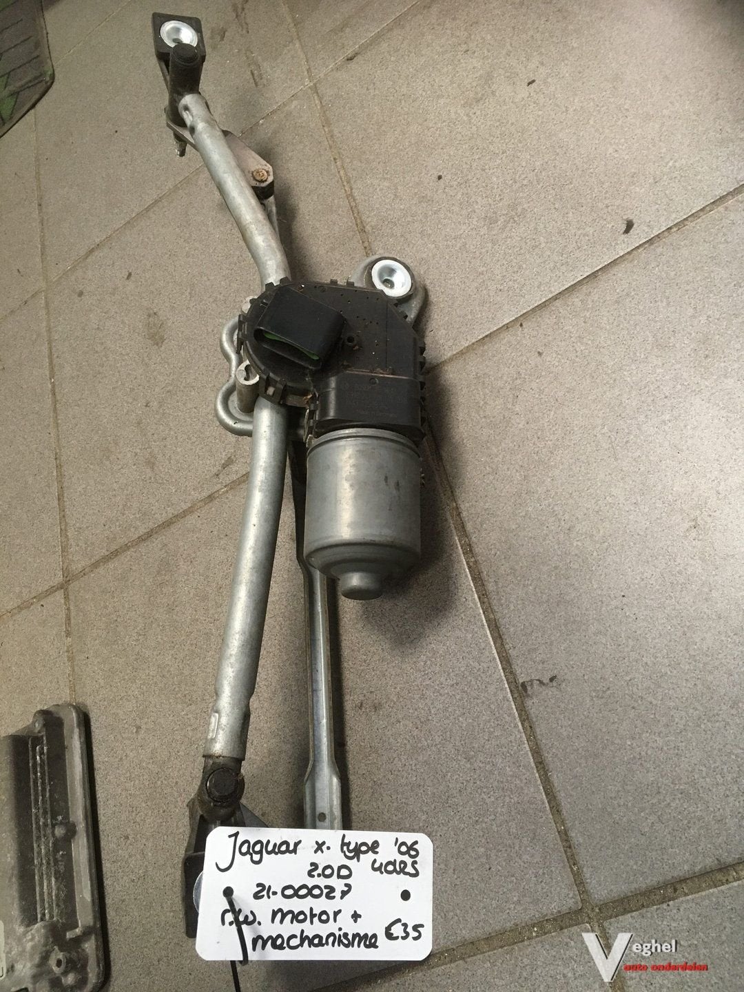 Jaguar x type ruitenwissermech + motor 2006, -, Utilisé, -, -