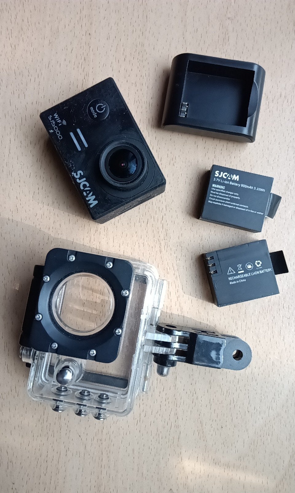 Action camera, Ophalen of Verzenden