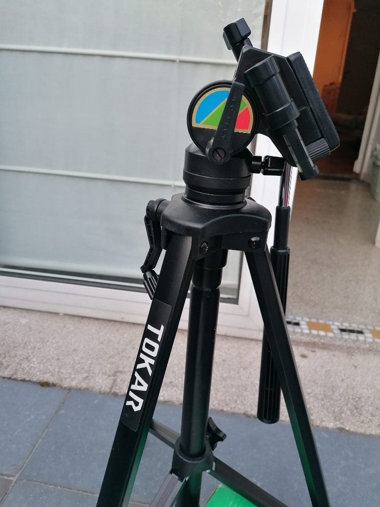 Trépied vidéo Tokar, TV, Hi-fi & Vidéo, Photo | Trépieds & Rotules, Avec poignée, Comme neuf, Enlèvement, Autres marques