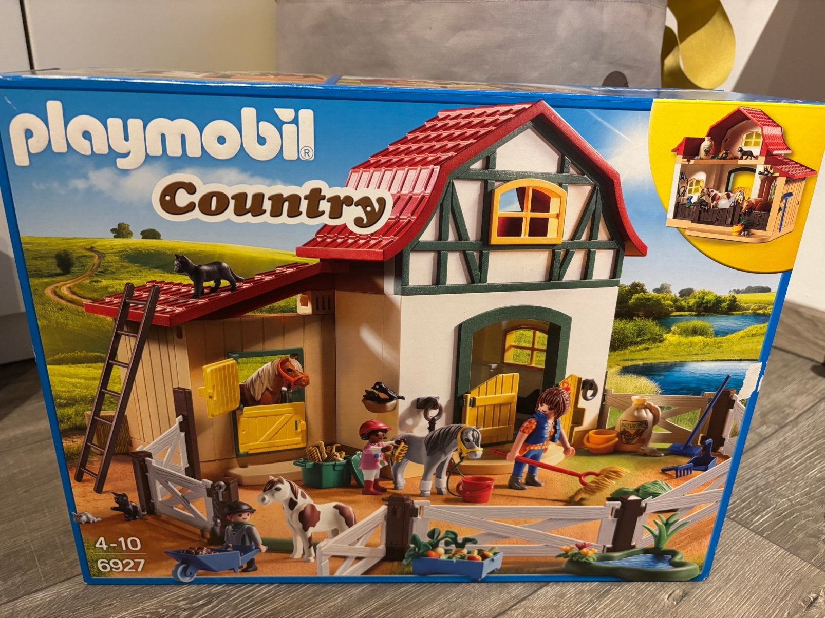 Playmobil Ferme 6927, Comme neuf, Country, Figurines, Kit complet