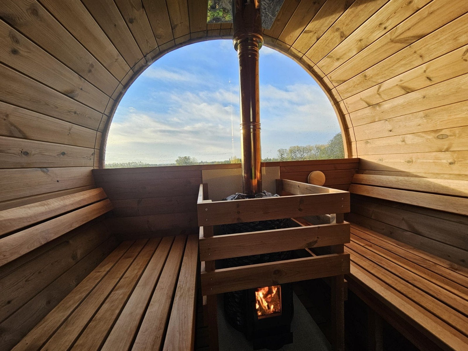 3M Barrel Sauna Gratis Levering en Plaatsing - 10% KORTING, Sport en Fitness, Sauna, Ophalen of Verzenden