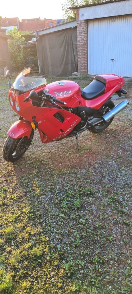 Triumph daytona 1200, Motoren, 4 cilinders, Motorrijbewijs A, Gebruikt, Meer dan 35 kW