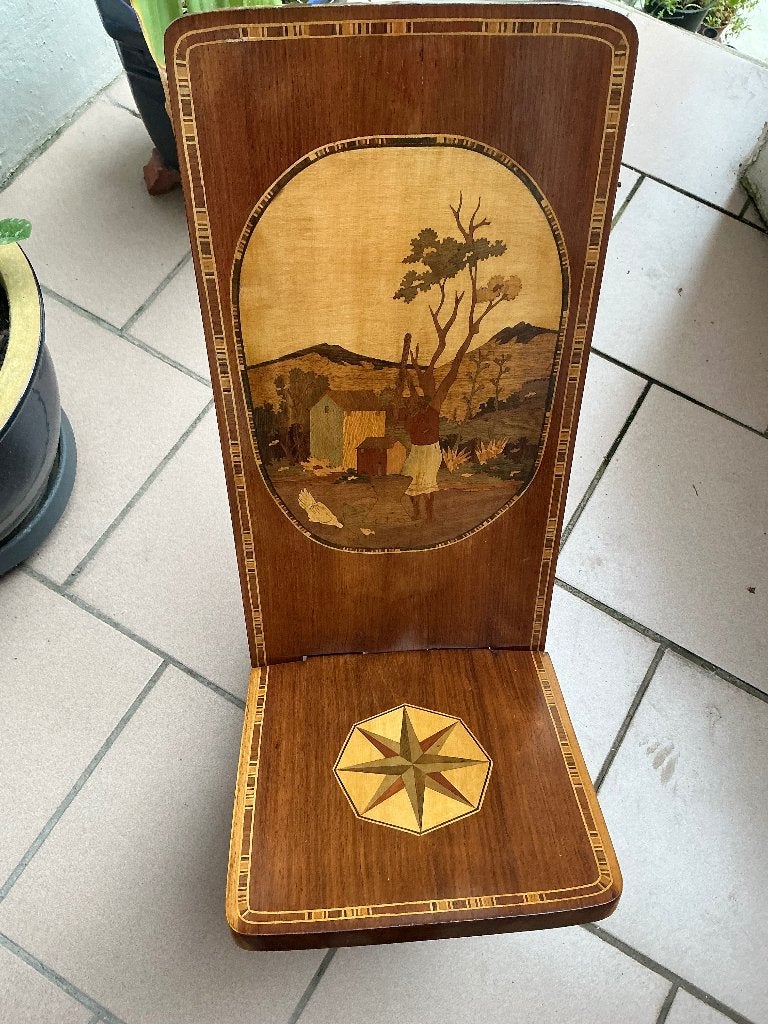 Chaise africaine pliable du Madagascar, Antiquités & Art, Enlèvement