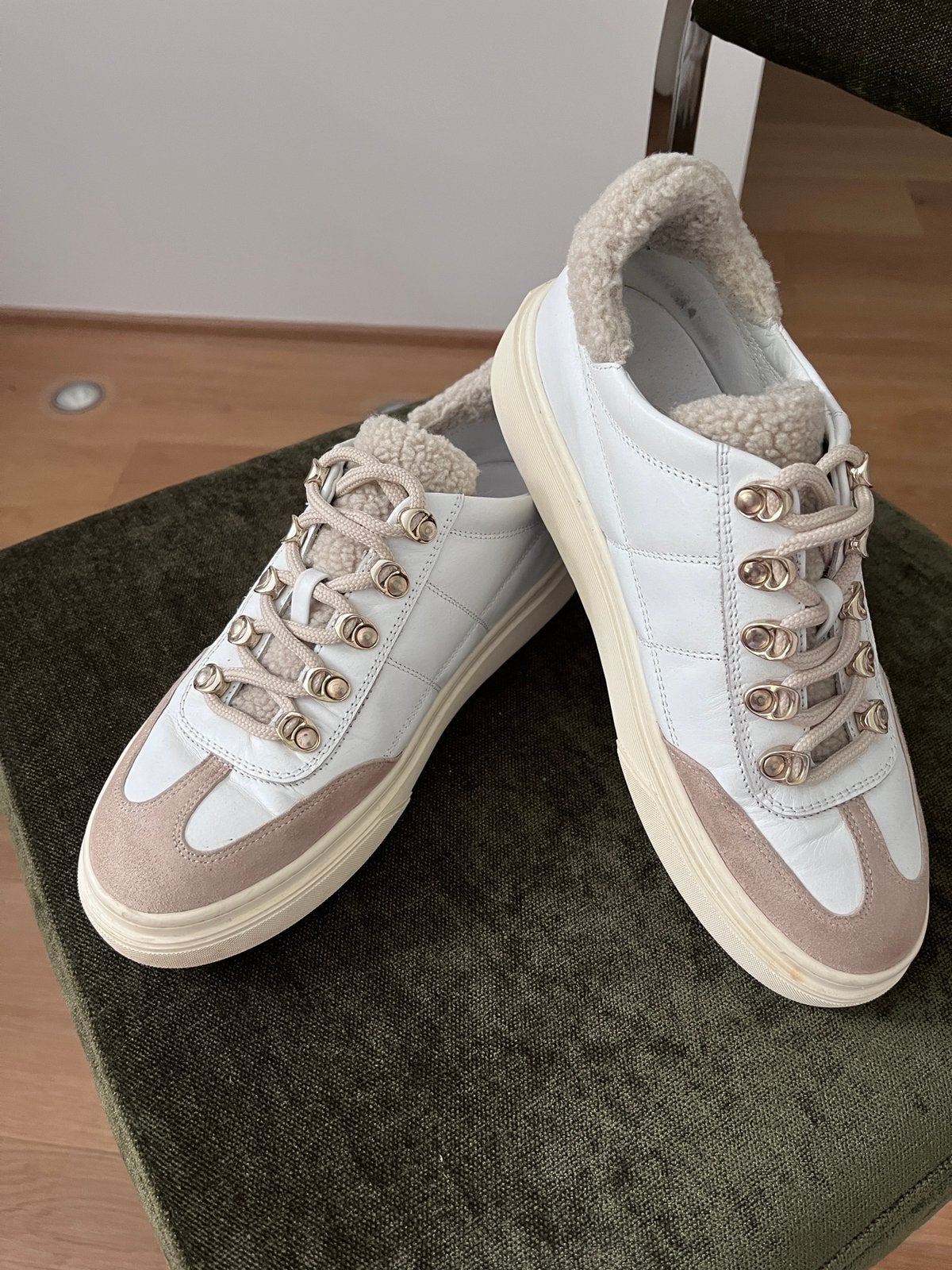 Hogan H340 Femme – Cuir & Daim  37, Enlèvement ou Envoi, Comme neuf, Chaussures