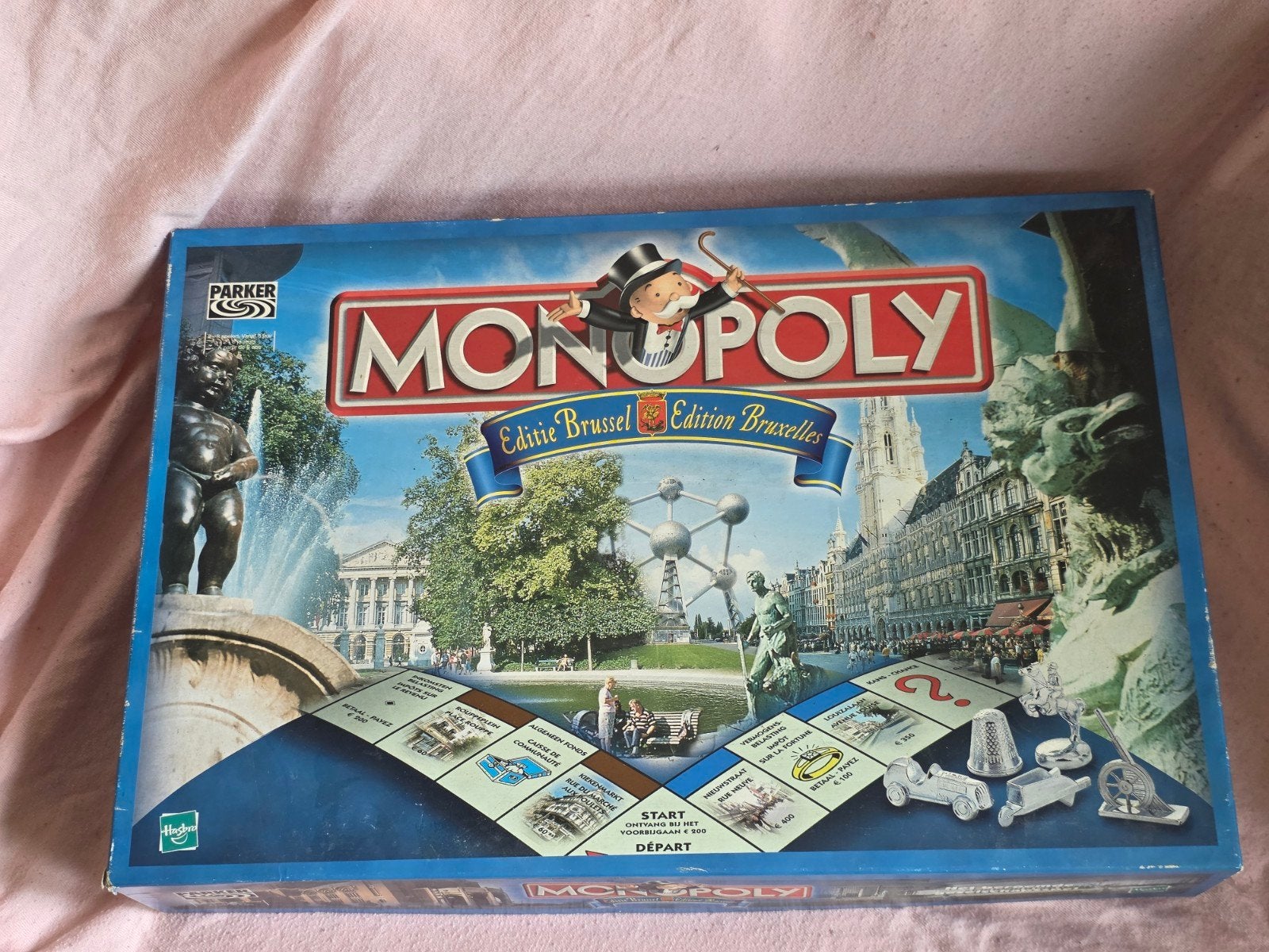 Monopoly Bruxelles Brussel zeldzaam, Ophalen of Verzenden