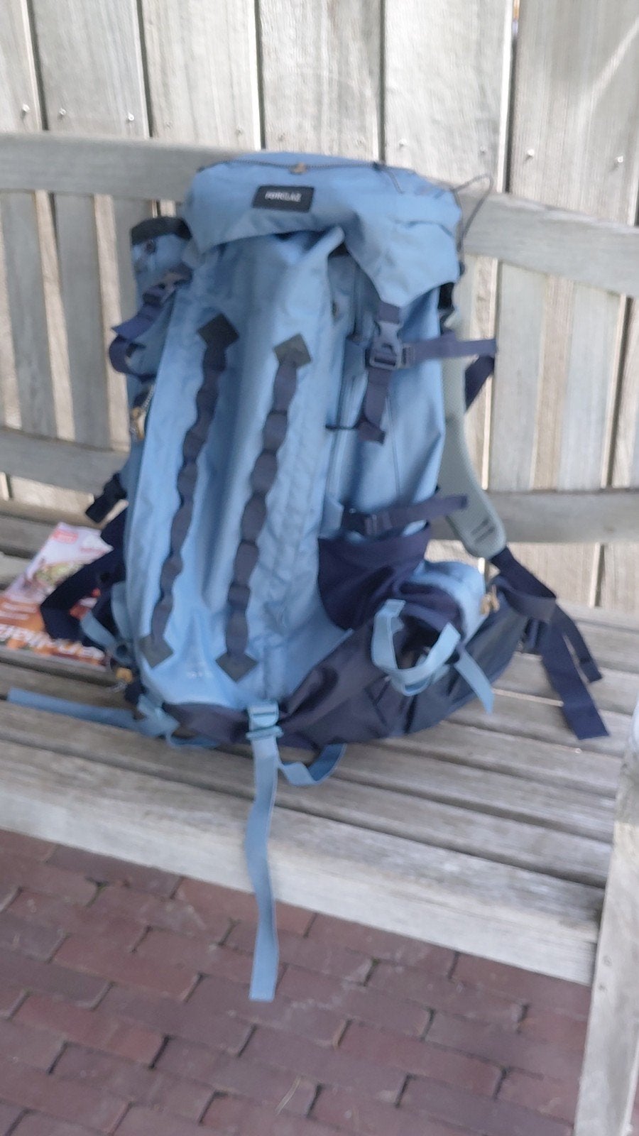 Trek rugzak, Ophalen, Rugzak