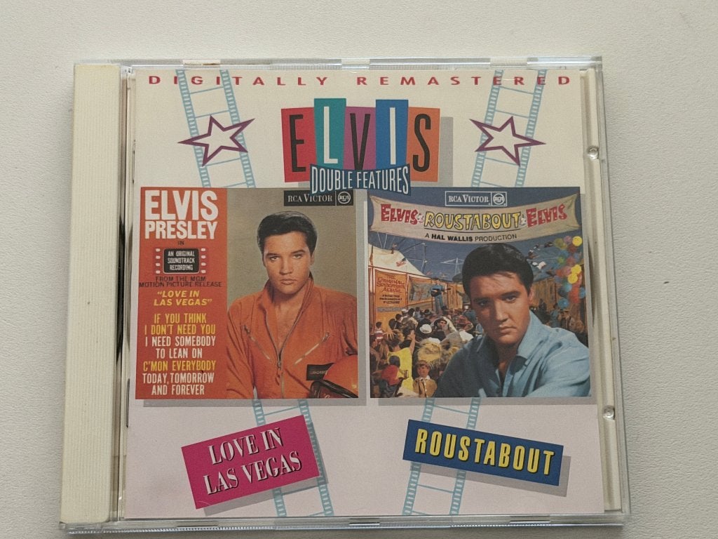 Elvis Presley – Love In Las Vegas & Roustabout, Enlèvement ou Envoi, Utilisé, Rock 'n' roll, Album
