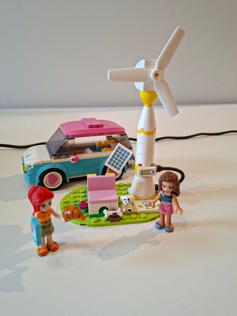 Lego Friends Olivia's elektrische auto (41443), Ophalen, Lego, Compleet, Friends