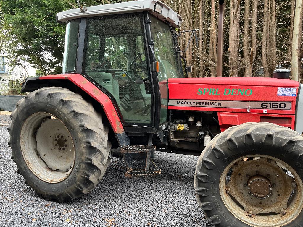 Massey ferguson 6160, Ophalen, 80 tot 120 Pk, Gebruikt, 7500 tot 10000