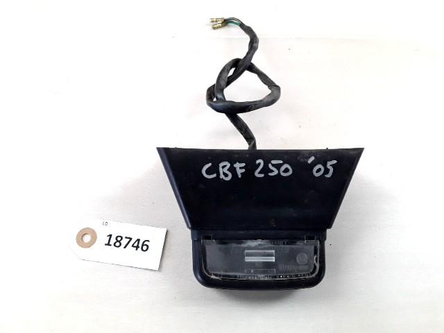 CBF250 2004 - 2012 Honda Nummerplaat verlichting D1-35340