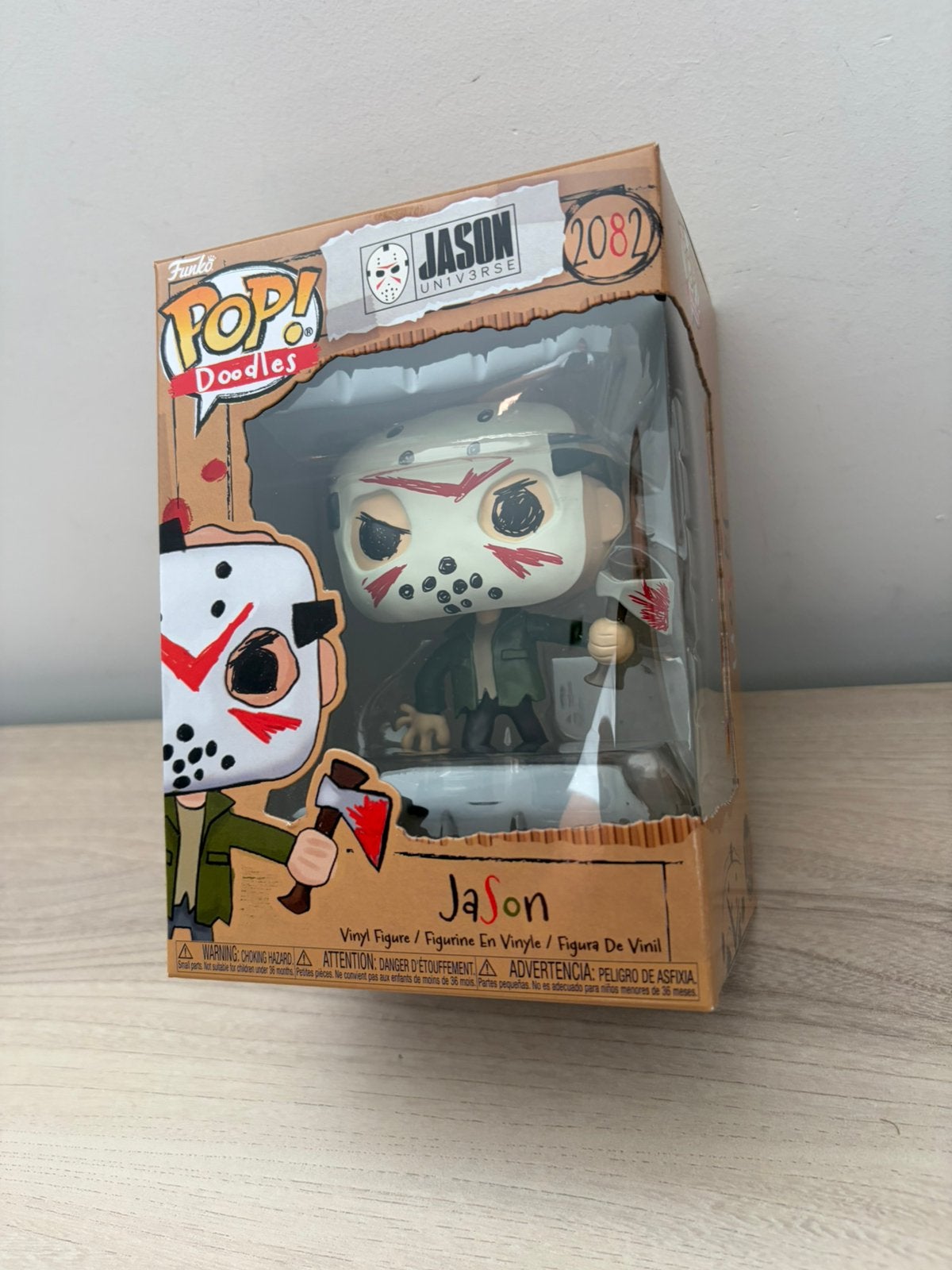 2082 Jason Voorhees Funko Pop! Doodles Jason Universe, Collections, Enlèvement ou Envoi