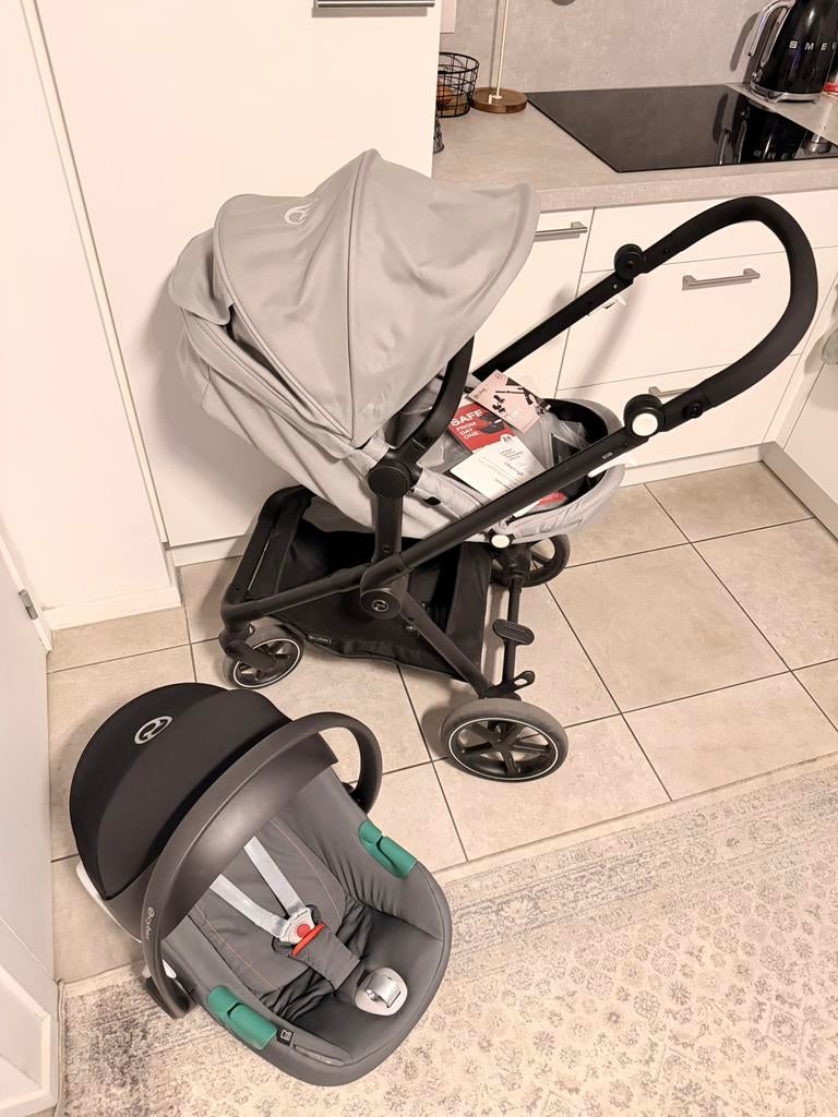 Cybex Buggy, Ophalen, Gebruikt, Combiwagen, Met autostoeltje