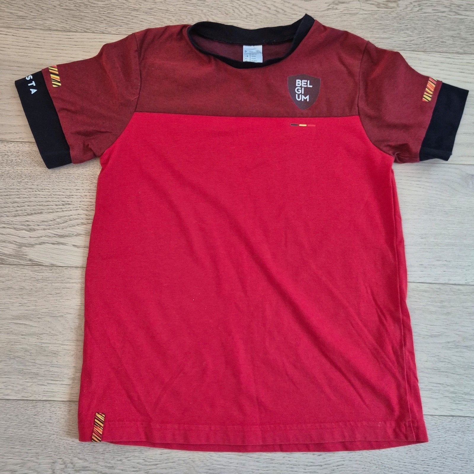 maillot de foot belgique 133-142, Enlèvement