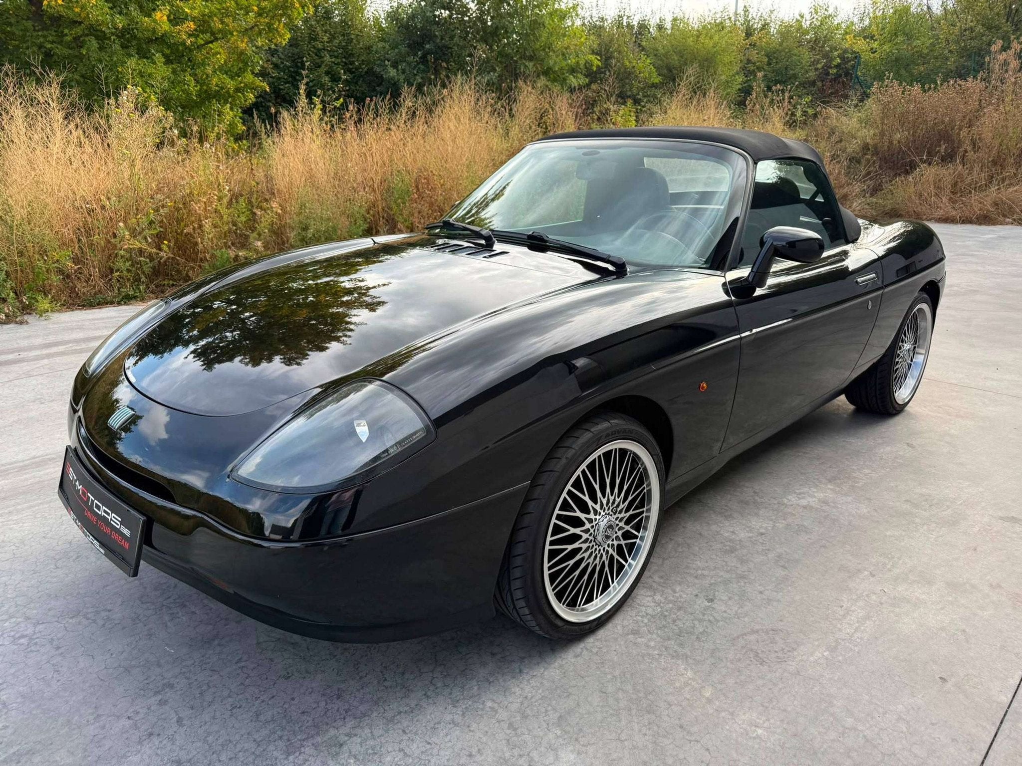 Fiat Barchetta 1.7i 16v/Zwart/17 INCH ALU/DAB/BLUETOOTH, Autos, Achat, Entreprise, Boîte manuelle, 131 ch