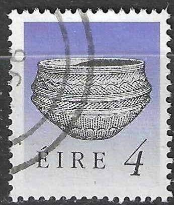 Ierland 1990 - Yvert 728 - Patrimonium en Schatten (ST), Verzenden, Gestempeld