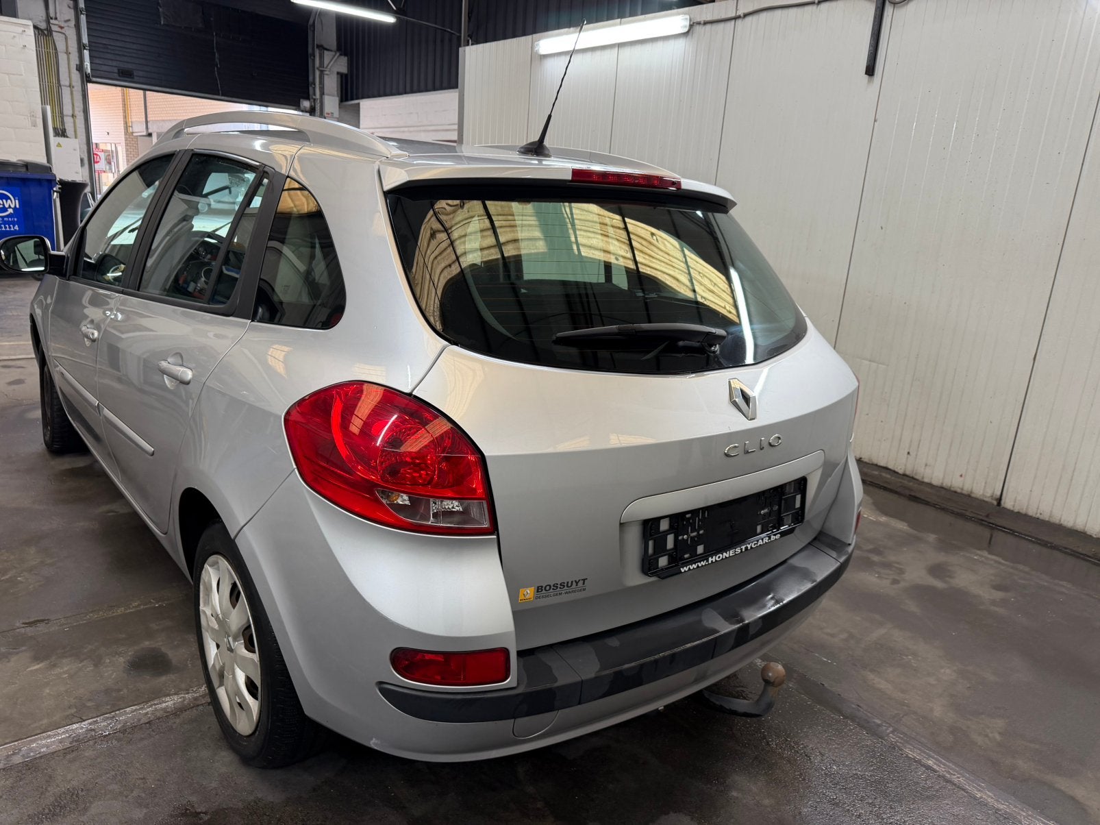 Renault Clio 1.2i 2012 140000Km Airco, Autos, Argent ou Gris, Achat, Entreprise, 5 portes