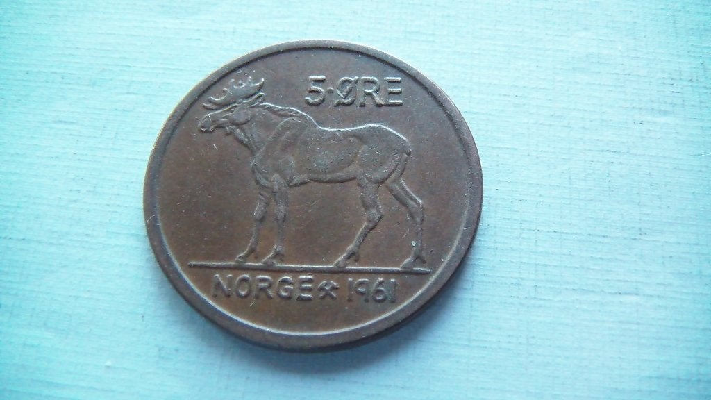 RESERVE ESTC norvege 5 ore 1961, Enlèvement