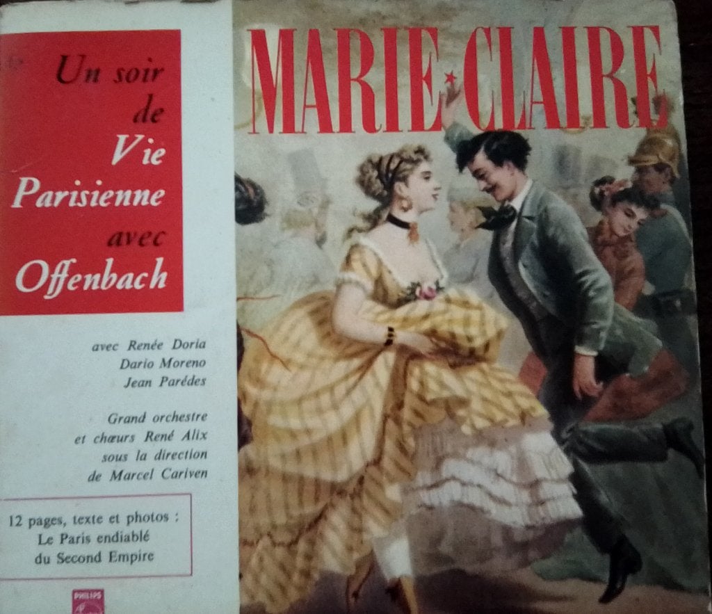 Disques 45 T de Chopin Entremont & Marie-Claire de Offenbach, Ophalen of Verzenden, Gebruikt