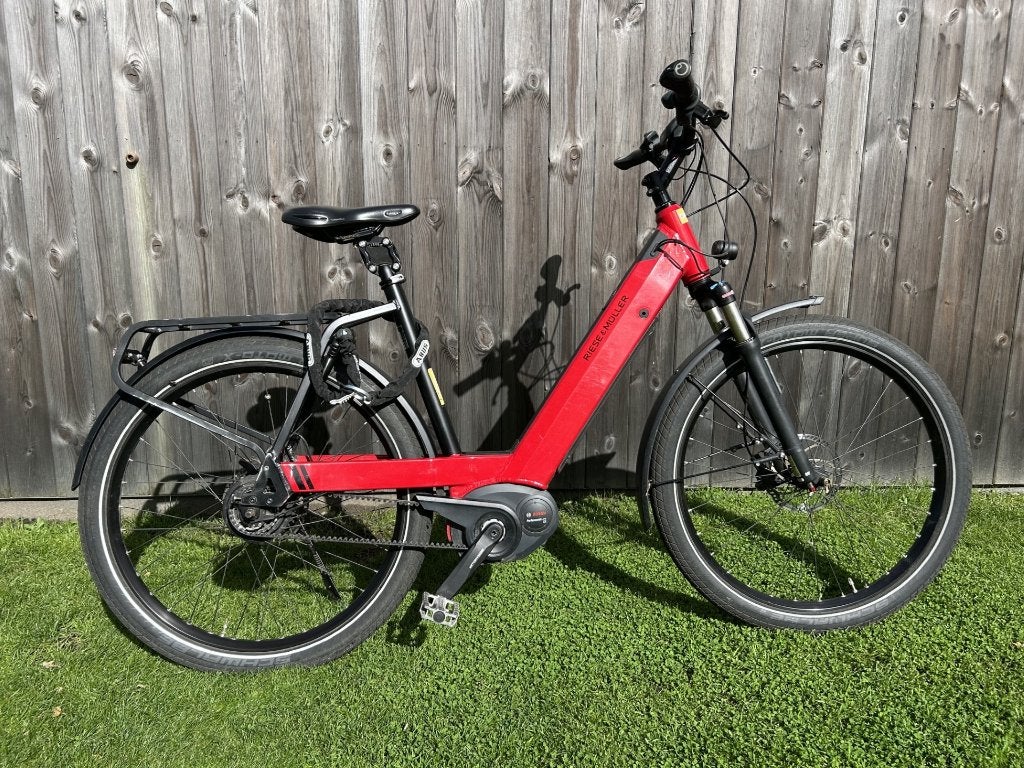 Riese Muller Nevo GH Vario Frame 56cm, Gebruikt, 50 km per accu of meer, 55 tot 59 cm, Ophalen