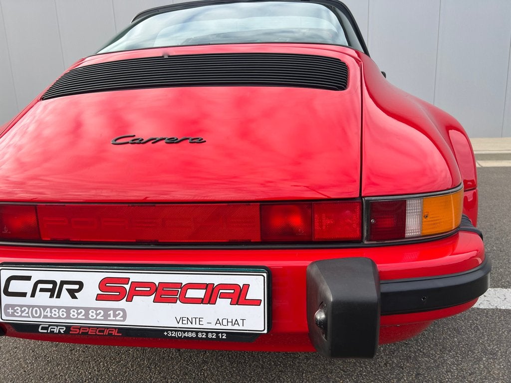 Porsche 911 3.2 Targa G50 - Turbo-look -, Achterwielaandrijving, Zwart, Cabriolet, https://public.car-pass.be/vhr/67fd0df6-28d1-4089-aa3d-29e1fbc34aa2