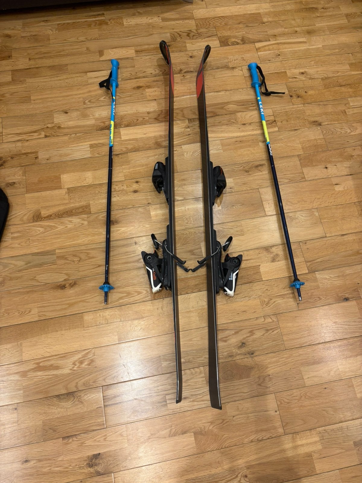 Skieen heel mooie en kleur rood maat 40, Fischer, Skis, Comme neuf, Enlèvement