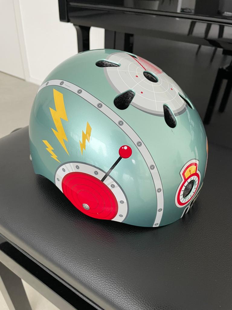Casque Nutcase - Littly Nutty Tin Robot MIPS - XS, Enlèvement ou Envoi, Comme neuf, XS