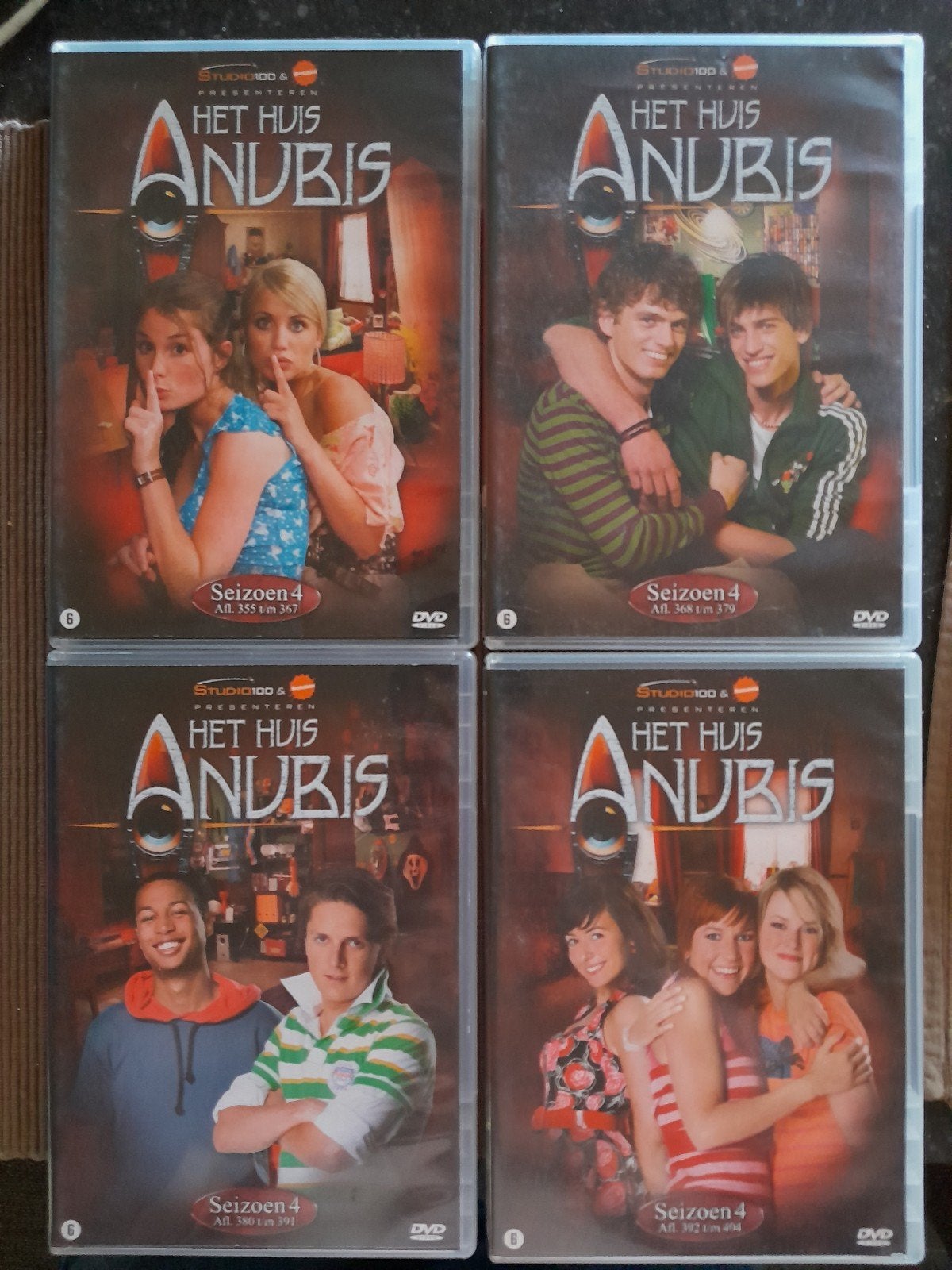 het huis Anubis seizoen 4 (volledig) (zeldzaam), Avontuur, Tv-serie, Zo goed als nieuw, Vanaf 6 jaar